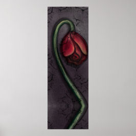 Rosa de moribundo gótico embrujado arte casero
