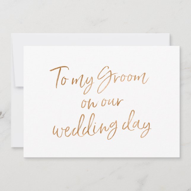 Rosa de oro a mi novio (Anverso)