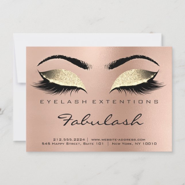 Rosa de oro de instrucciones de poscuidado de exte (Anverso)