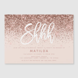 Rosa de oro fraile purpurina sorpresa moderna