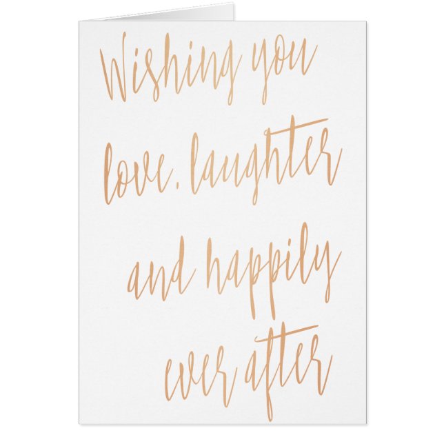 Rosa de oro "Te deseo amor" (Frente)