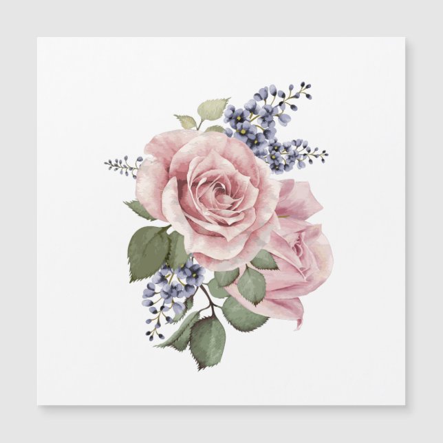 Rosa de país rosa (Anverso)