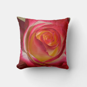 Rosa de paz Cojín decorativo de seguimiento