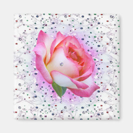 Rosa de San Valentín, imán