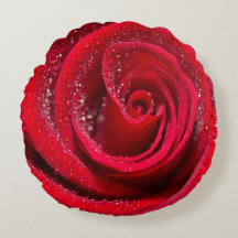 "Rosa de Serenidad Jardín: diseño de almohada redo