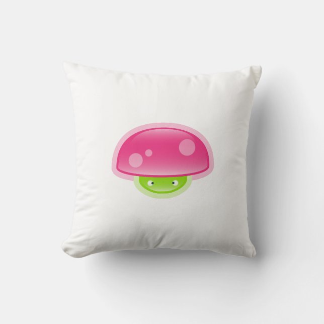 Rosa de Squishies y almohada fofa azul (Anverso)