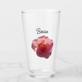 Rosa de Té Rosa Radiante Personalizada