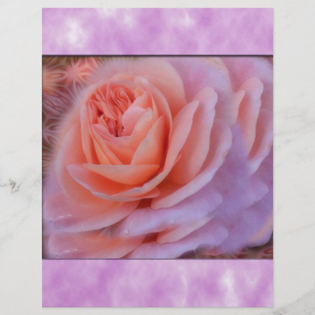 Rosa de una sola página (Anverso)