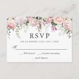 Rosa de verano Boda Floral Jardín RSVP