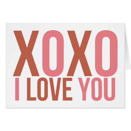 Rosa de XOXO TE AMO y tarjeta del día de San
