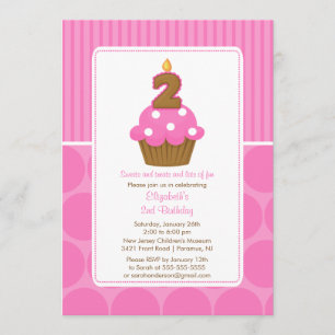 Rosa del cumpleaños de la invitación del
