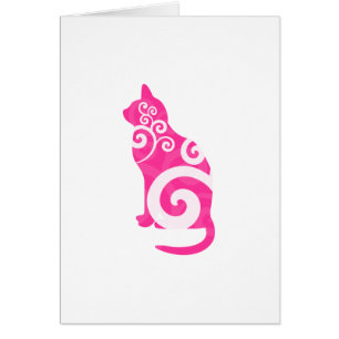 Rosa del gato de Swirly