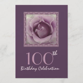 Rosa del SUEÑO de invitación a fiesta de cumpleaño