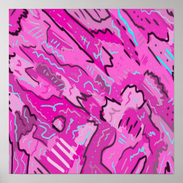 Rosa! Diversión con arte abstracto