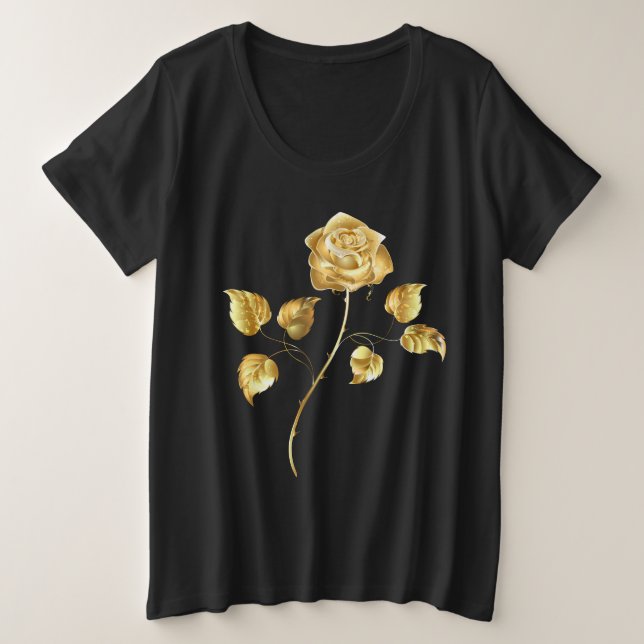 Rosa dorada ( rosa de oro ) (Anverso del diseño)
