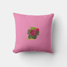 Rosa elegante sobre una almohada suave | Floral ca