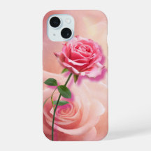 Rosa es una Rosa - Rosa rosa sobre fondo rosa