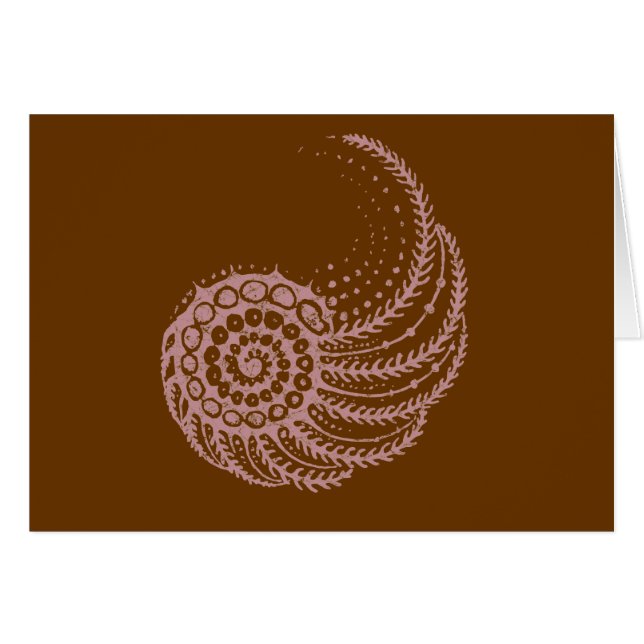 Rosa espiral orgánica (Anverso (Horizontal))