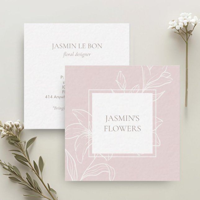 Rosa | Etiqueta floral de moda (Subido por el creador)