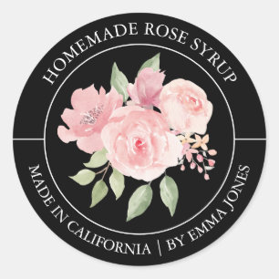 Rosa Etiqueta moderna