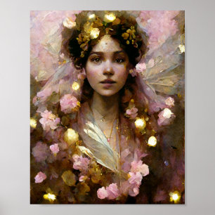 Rosa Fae 2 Fantasía Poster de arte