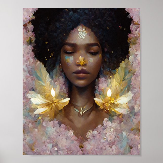 Rosa Fae 4 Fantasía Poster de arte (Frente)