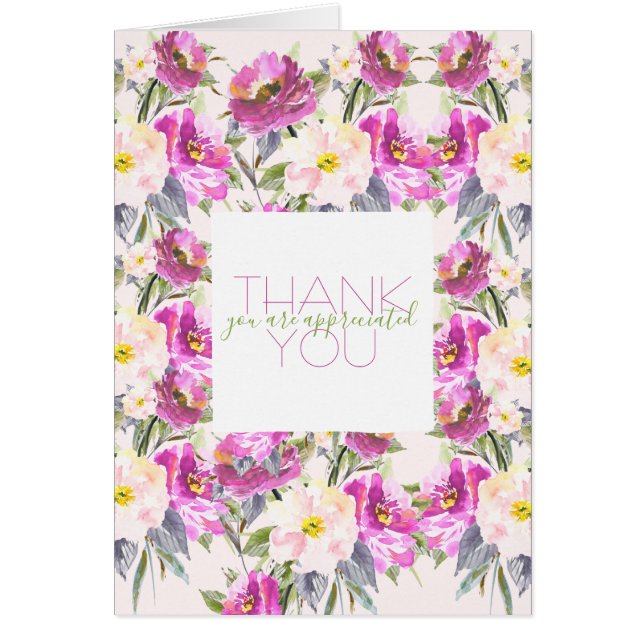 Rosa Floral Gracias (Frente)