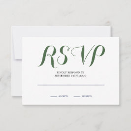 Rosa floral Neutral RSVP