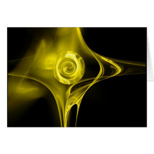ROSA FRACTAL , amarillo púrpura