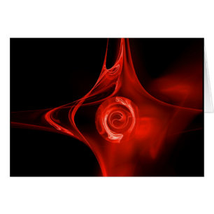 Rosa FRACTAL, rojo