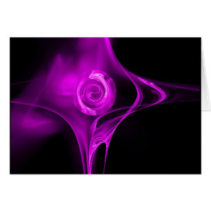 ROSA FRACTAL , violeta púrpura