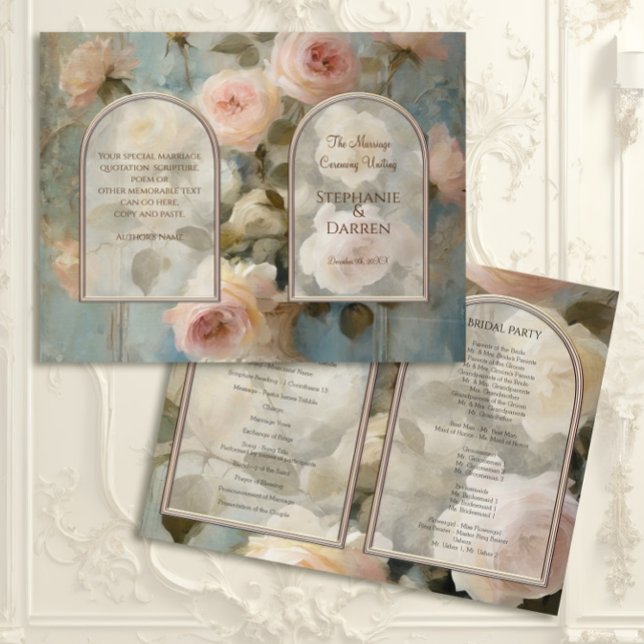 Rosa francés Floral Elegante programa clásico de b (Subido por el creador)