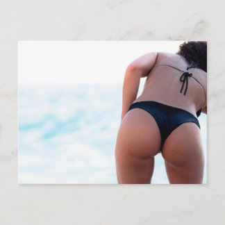 ROSA FUERTE! Postal fotográfica del Chica de Bikin