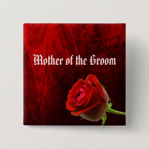 Rosa gótica Madre del botón del Groom
