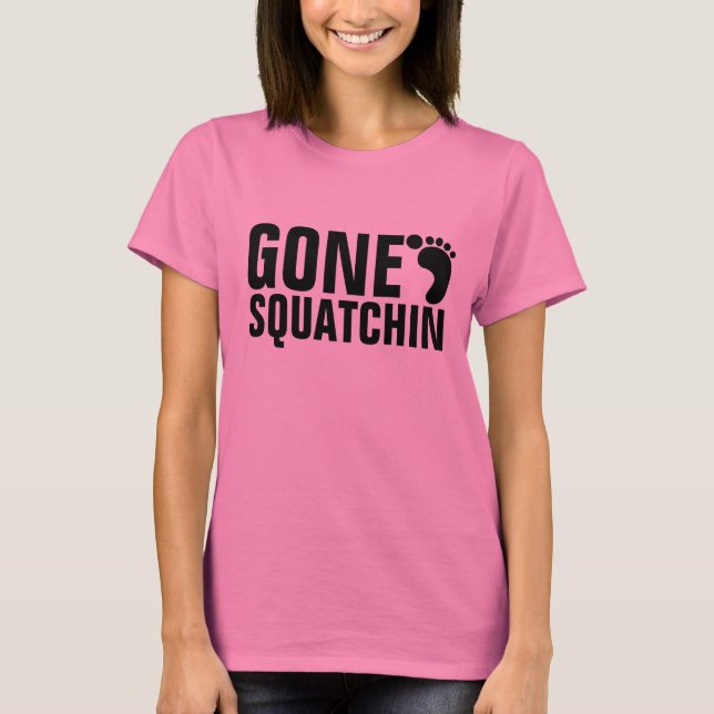 ROSA IDO DE LA CAMISETA DE SQUATCHIN (Anverso)