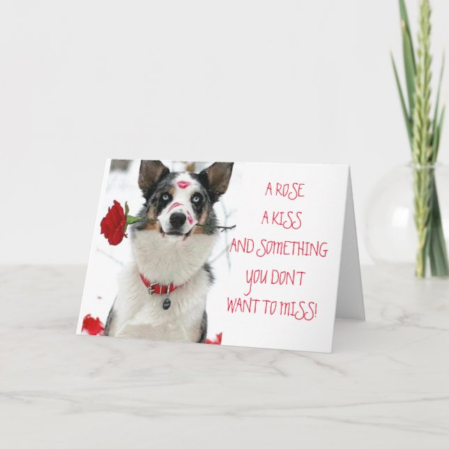 ROSA KISS Y ALGO QUE NO QUIERES PERDER TARJETA (Anverso)