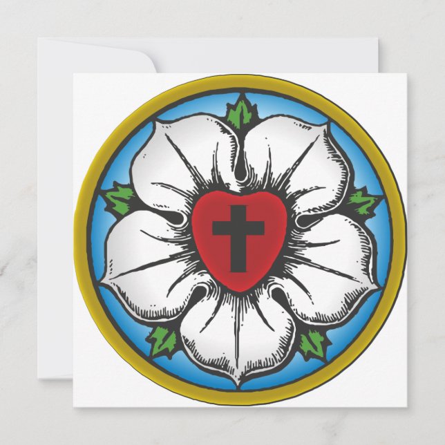 Rosa Lutheran (Anverso)