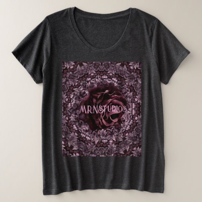 Rosa Mandala (Anverso del diseño)