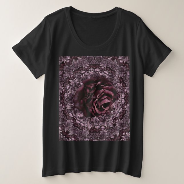 Rosa Mandala (Anverso del diseño)