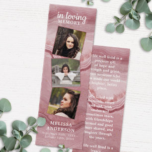 Rosa Marble 3 Poema fotográfico Oración fúnebre Ma