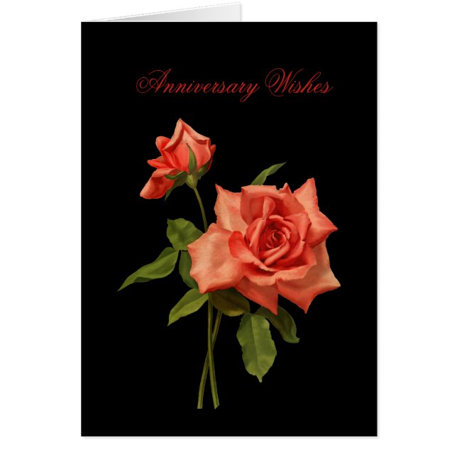 Rosa Naranja de Aniversario (Frente)
