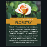 Rosa Naranja, florista, publicidad en Floristry<br><div class="desc">Rosa Naranja,  Florist,  Floristry Advertising Flyer por The Business Card Store.</div>