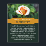 Rosa Naranja, florista, publicidad en Floristry<br><div class="desc">Rosa Naranja,  Florist,  Floristry Advertising Flyer por The Business Card Store.</div>
