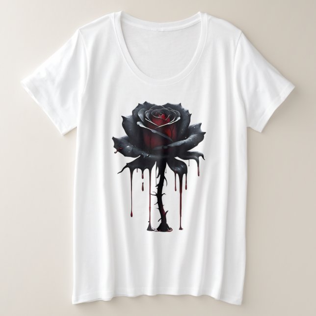 Rosa negro de Eerie (Anverso del diseño)