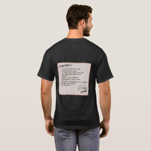 Rosa negro para camisetas