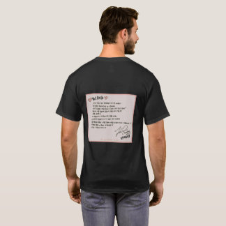 Rosa negro para camisetas