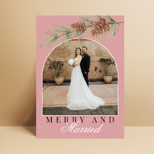 Rosa Polvorienta Pino Alegre & Casada Foto Navidad