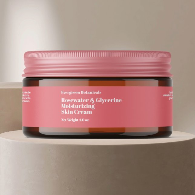 Rosa polvoriento moderno cosméticos frasco 1 x 7,2 (Subido por el creador)