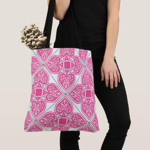 Rosa por todo la bolsa para transportar cadáveres