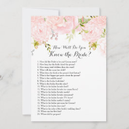 Rosa ¿Qué tan bien conoces a la novia?